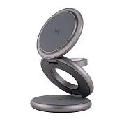 Зарядная станция Magssory Disc Signature Edition 3 в 1 для Apple Midnight
