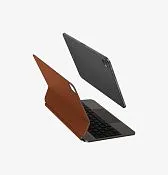 Чехол-клавиатура UNIQ Venno Pro для iPad Air 11" (M2-M4), коричневый (Caramel)