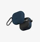 Чехол UNIQ Clyde для AirPods 4 / AirPods 5, синий / серый (royalblue darkgrey)