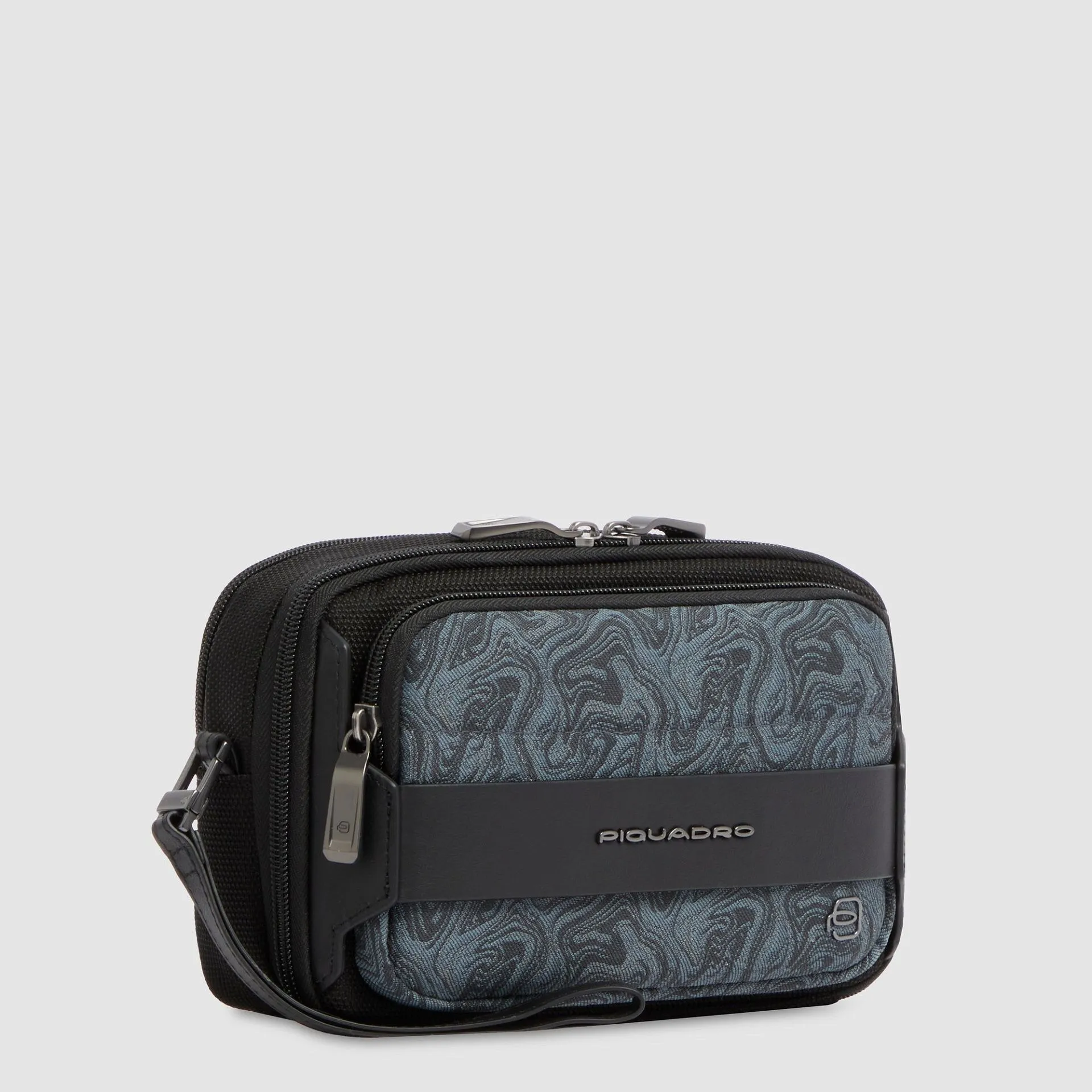 Мужской клатч со съёмным ремешком на руку Piquadro AC7273W150/BLUS, синий - blu scozzesephoto1