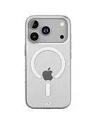 Чехол защитный VLP Puro Case с MagSafe для iPhone 17 Pro, прозрачный