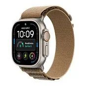 Apple Watch Ultra 4, 49 мм корпус из титана, ремешок Alpine пустынного цвета