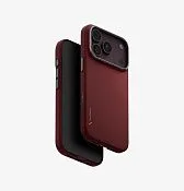 Чехол UNIQ Keva Edge для iPhone 18 Pro, оранжевый (ember red)