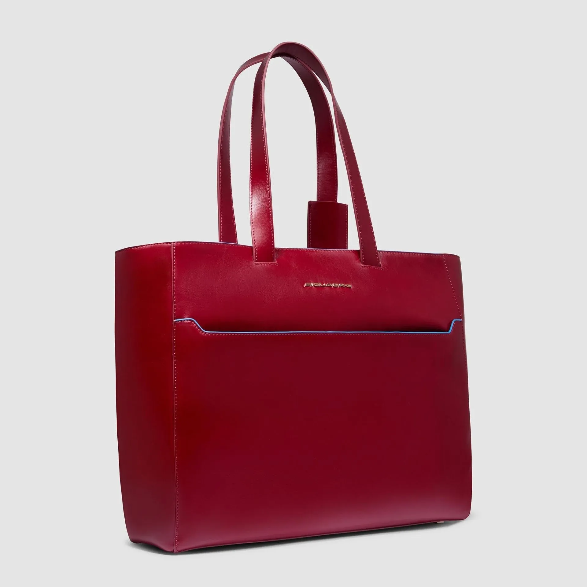 Женская кожаная сумка-тоут для ноутбука 15,6" Piquadro BD6680B2/R, красныйphoto5