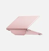 Чехол UNIQ Lyden Versa для MacBook Neo 13" (A18 Pro), розовый (Petal Pink)