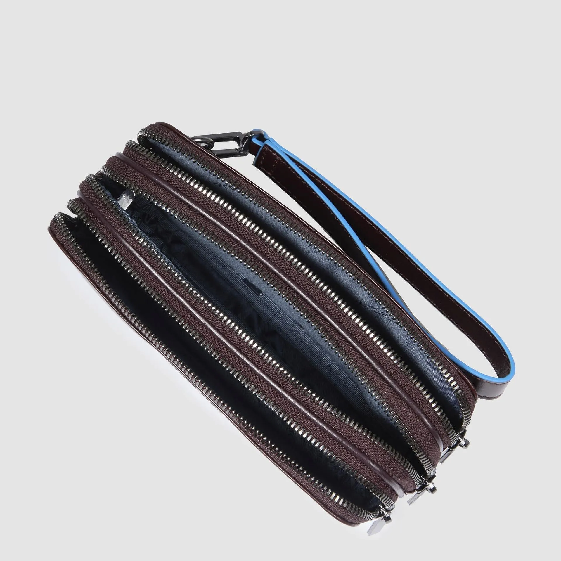 Мужской кожаный клатч Blue Square с RFID-защитой Piquadro AC2141B2R/MO, коричневыйphoto3