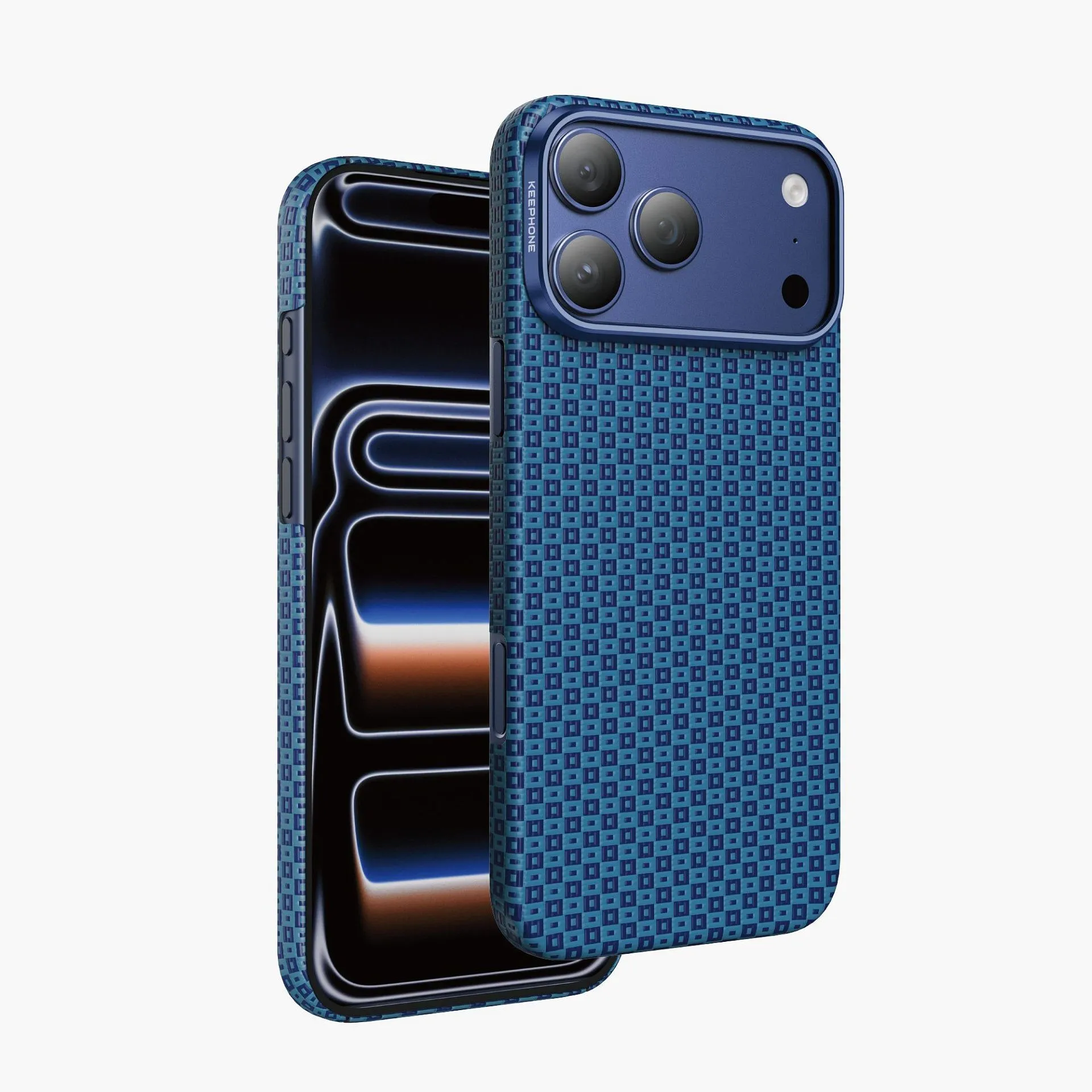 Чехол защитный KEEPHONE KEVLAR ANKORA для iPhone 17 Pro / iPhone 18 Pro, черныйphoto1