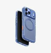 Чехол UNIQ Swivix 360 для iPhone 18 Pro Max, синий (polar blue)