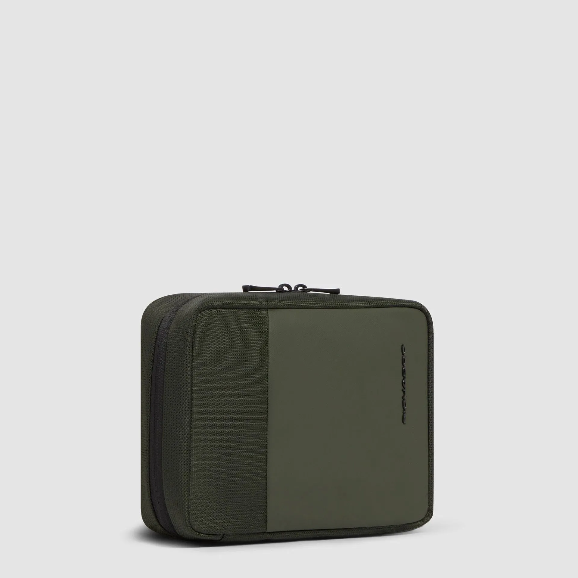 Модульный несессер мужской из переработанной ткани Piquadro AC7185W145/VE, зелёныйphoto1