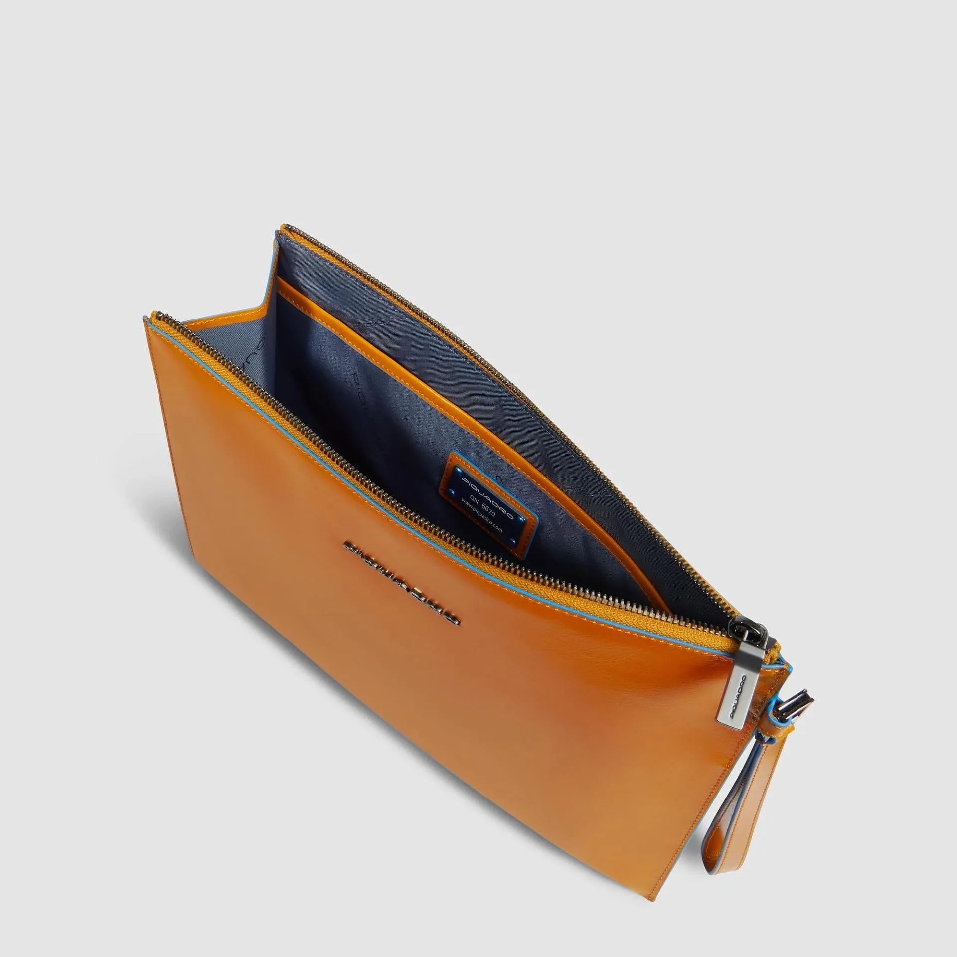 Мужской клатч из кожи для iPad 11" Blue Square Piquadro AC6510B2/G, жёлтыйphoto3