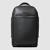 Кожаная дорожная сумка-рюкзак для ноутбука 17,3" Piquadro BV5993MOS/N, чёрный