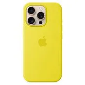 Силиконовый чехол MagSafe для iPhone 16 Pro Желтый