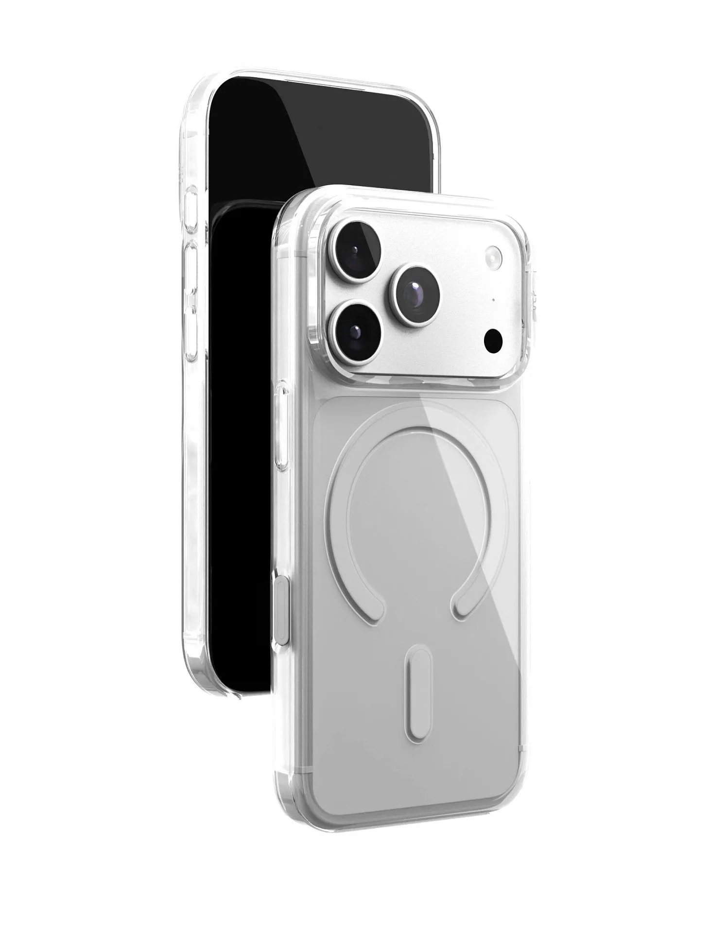 Чехол защитный VLP Puro Case с MagSafe для iPhone 18 Pro, прозрачныйphoto6