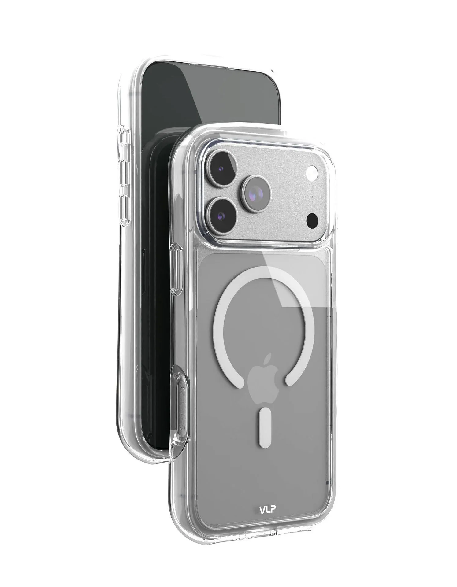 Чехол защитный VLP Bubble Case с MagSafe для iPhone 17 Pro Max, белыйphoto3