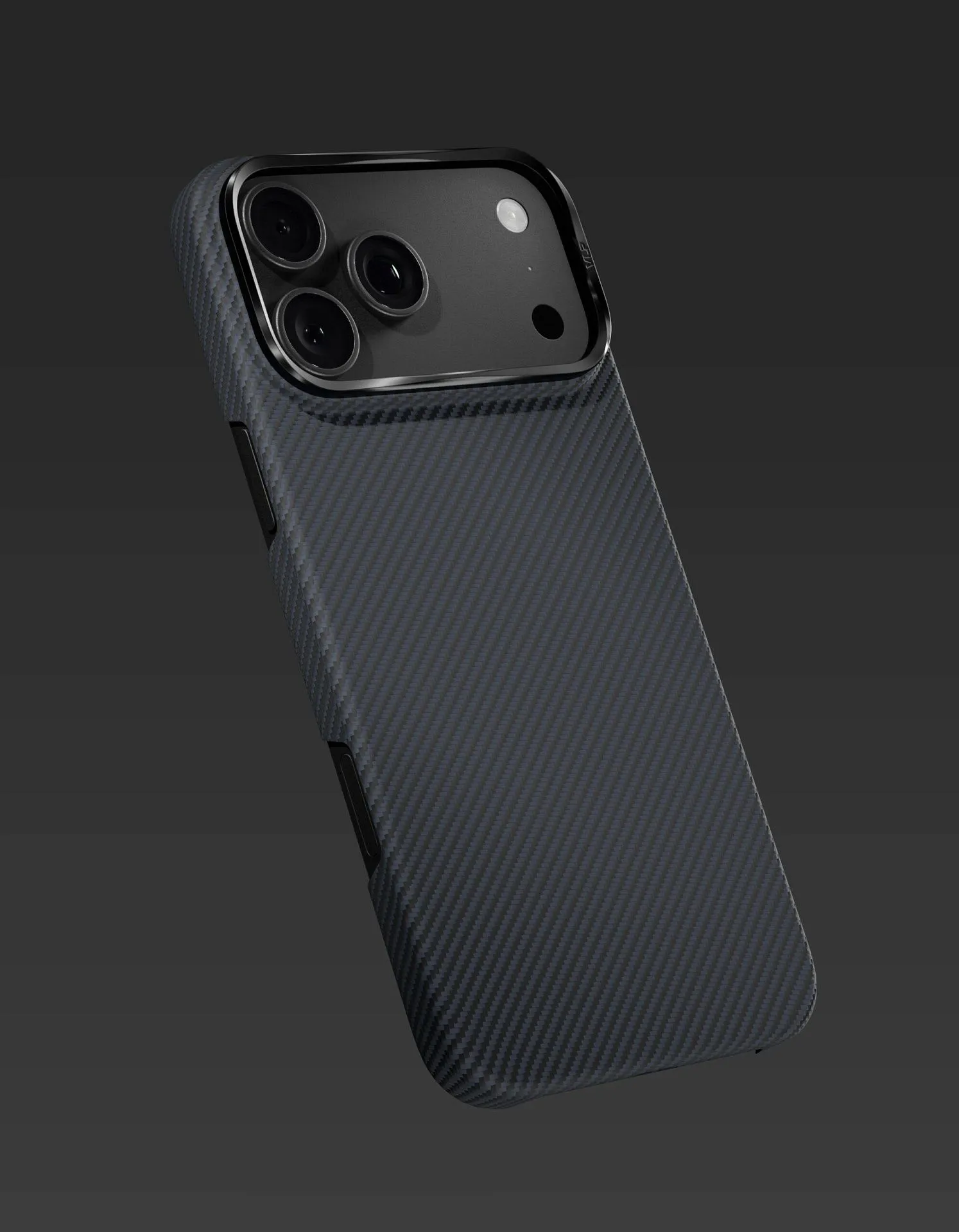 Чехол защитный VLP Kevlar Case с MagSafe для iPhone 18 Pro Max, синийphoto1