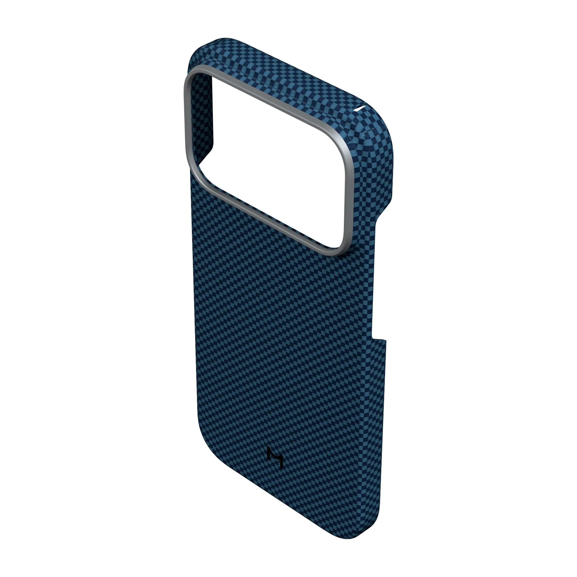 Magssory Aramid Frame Case for iPhone 17 Pro, MagSafe Compatible, синийphoto3