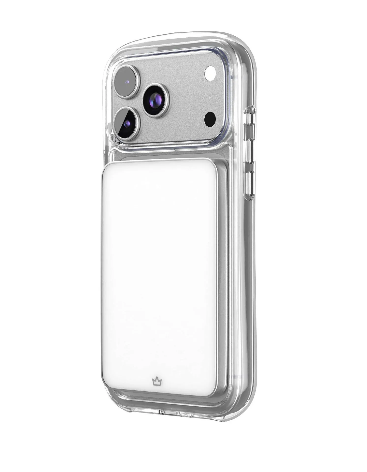 Чехол защитный VLP Bubble Case с MagSafe для iPhone 17 Pro Max, белыйphoto2