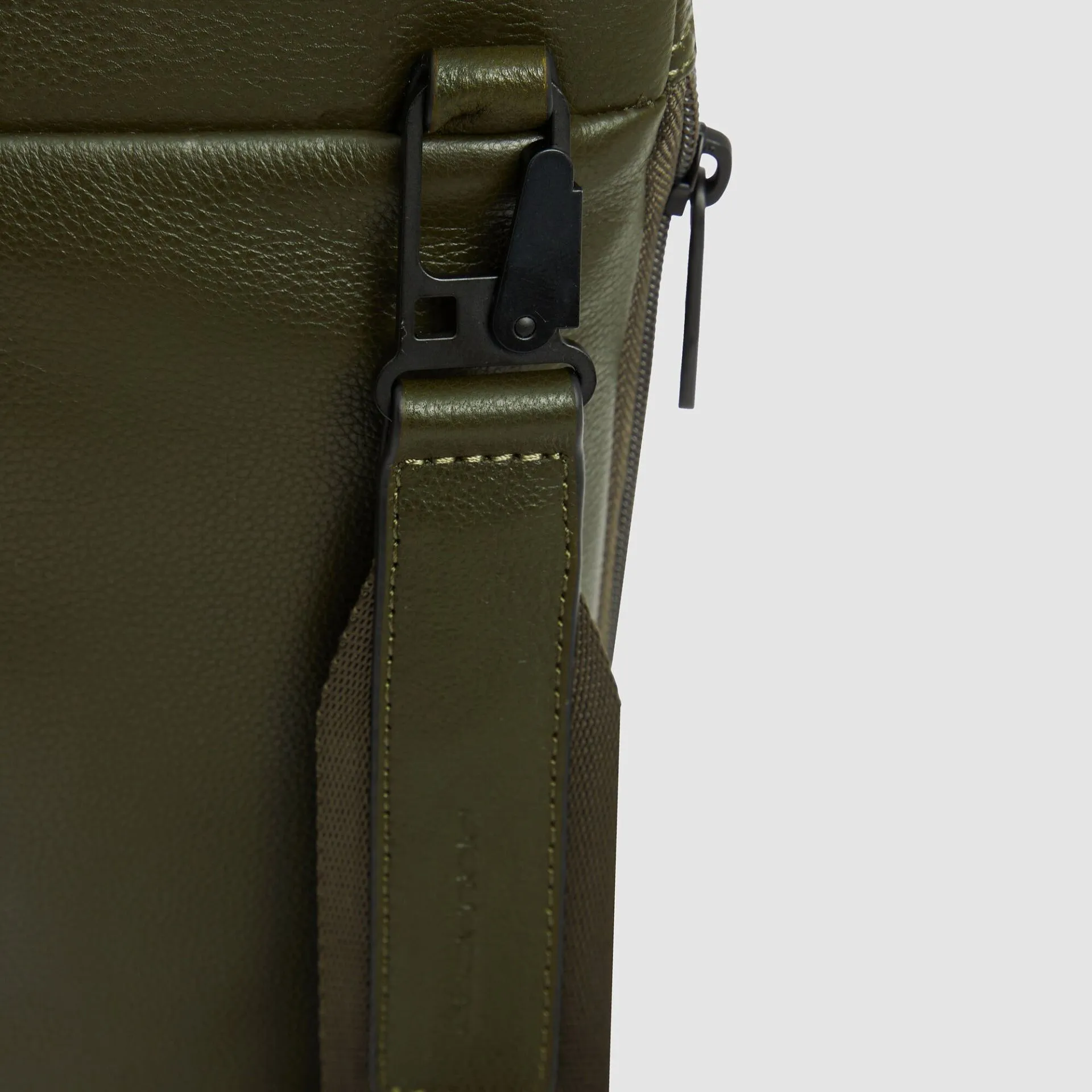 Кожаная сумка для ноутбука 15,6", расширяемая Piquadro CA4021W137/VE2, зелёныйphoto6