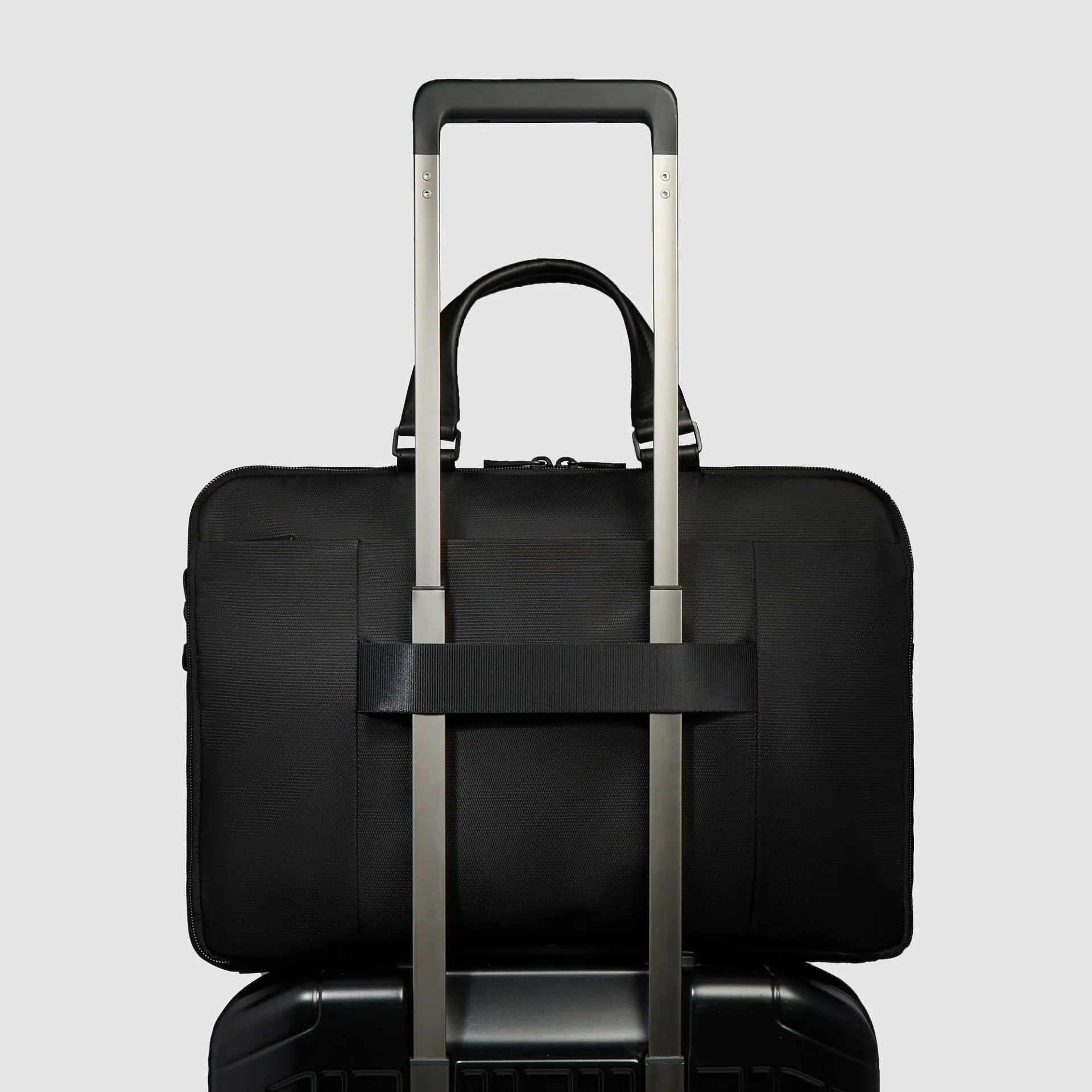 Сумка для ноутбука 15,6" Fast Check, кожа и текстиль Piquadro CA6637W129/N, чёрныйphoto2