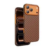 Чехол защитный KEEPHONE KEVLAR PARIS для iPhone 17 Pro Max / iPhone 18 Pro Max, космический оранжевый