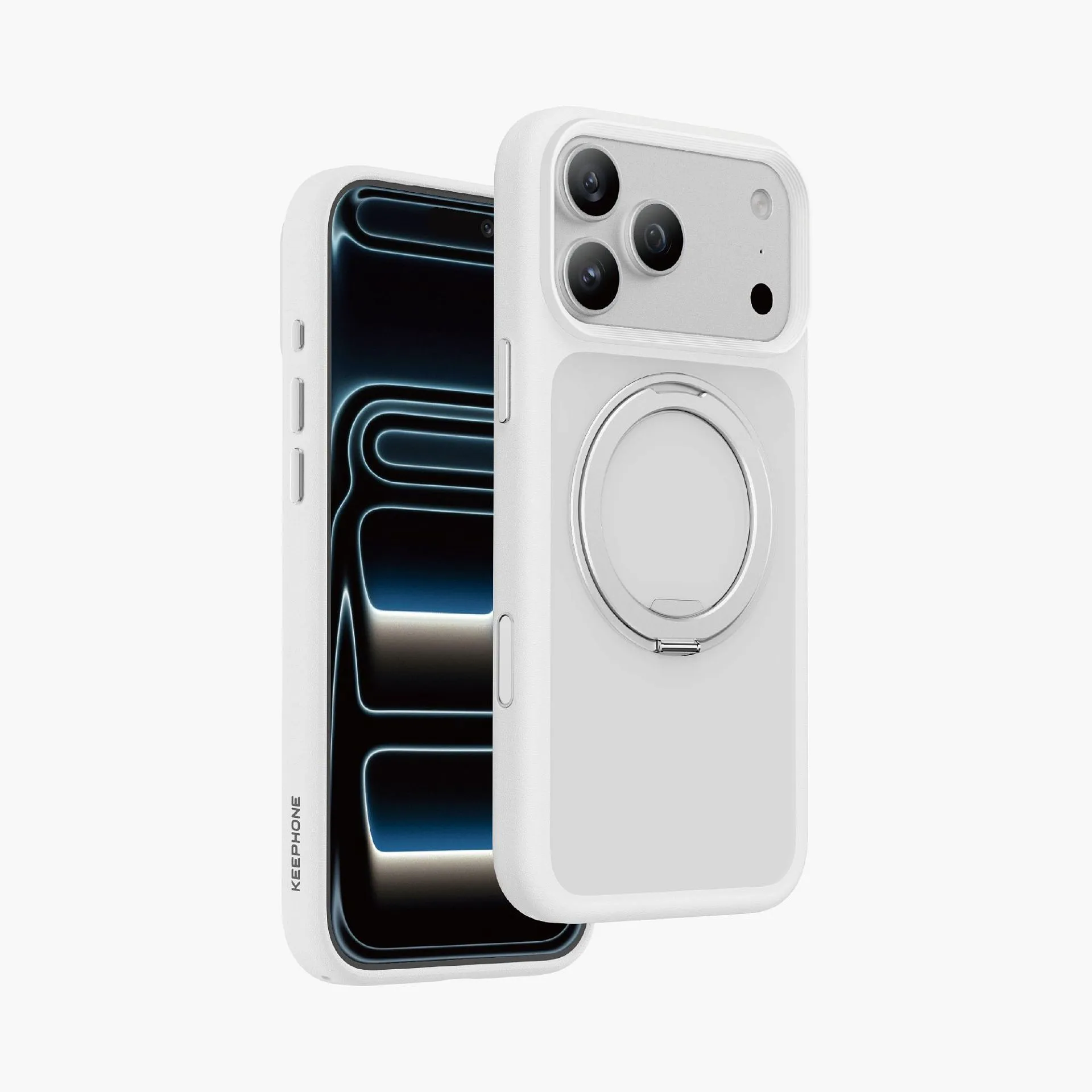 Чехол защитный KEEPHONE OMEGA для iPhone 17 Pro / iPhone 18 Pro, черныйphoto2