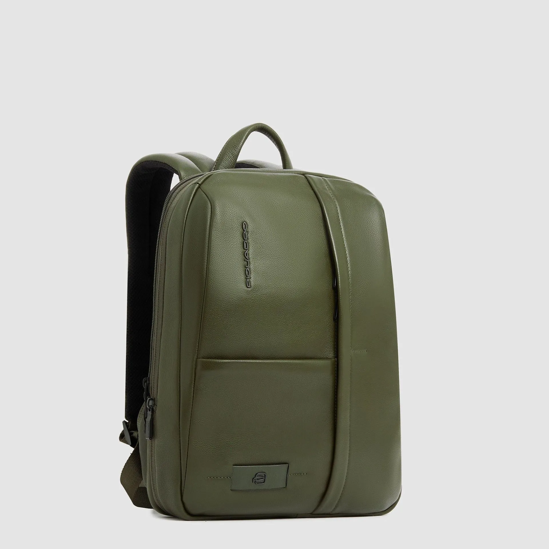 Кожаный расширяемый рюкзак для ноутбука 14" Piquadro CA7054W137/VE2, зелёныйphoto1