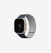 Ремешок UNIQ Revix для Apple Watch 49/46/45/44 мм, синий / серый (Storm Blue Grey)