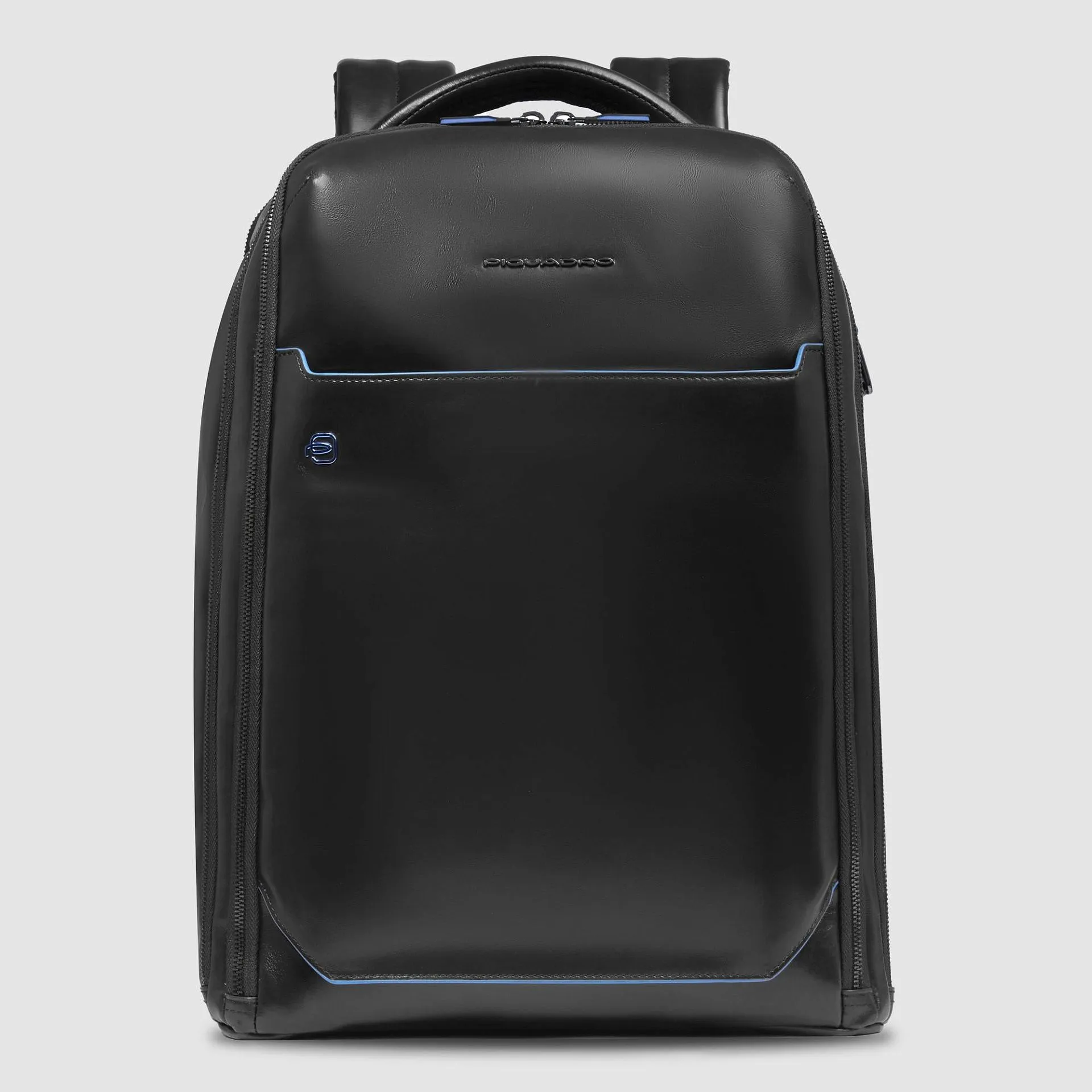 Кожаный рюкзак для ноутбука 15,6" с RFID-защитой Piquadro CA6817B2/N, чёрныйphoto0