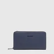 Мужской клатч из водоотталкивающей ткани с RFID-защитой Piquadro AC6732C2OWR/BLU, синий