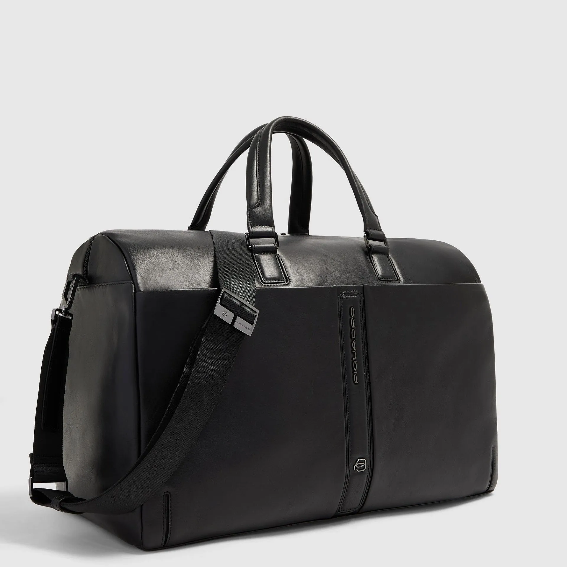 Кожаная дорожная сумка с креплением на ручку чемодана Piquadro BV7222W143/N, чёрныйphoto1