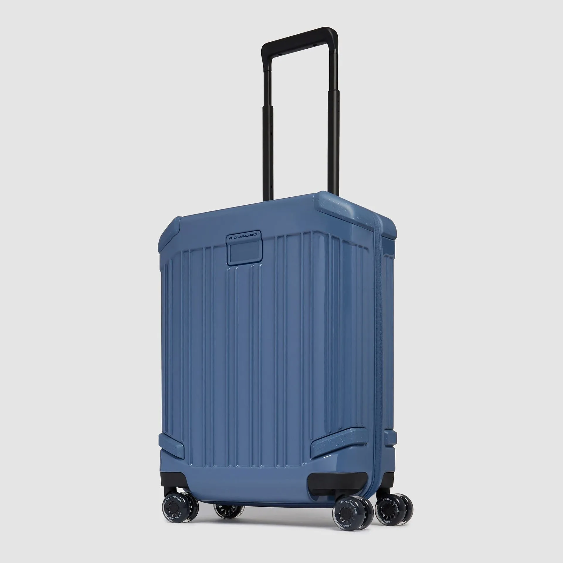 Чемодан для ручной клади с замком TSA, поликарбонат Piquadro BV4425POP/AV, синийphoto1