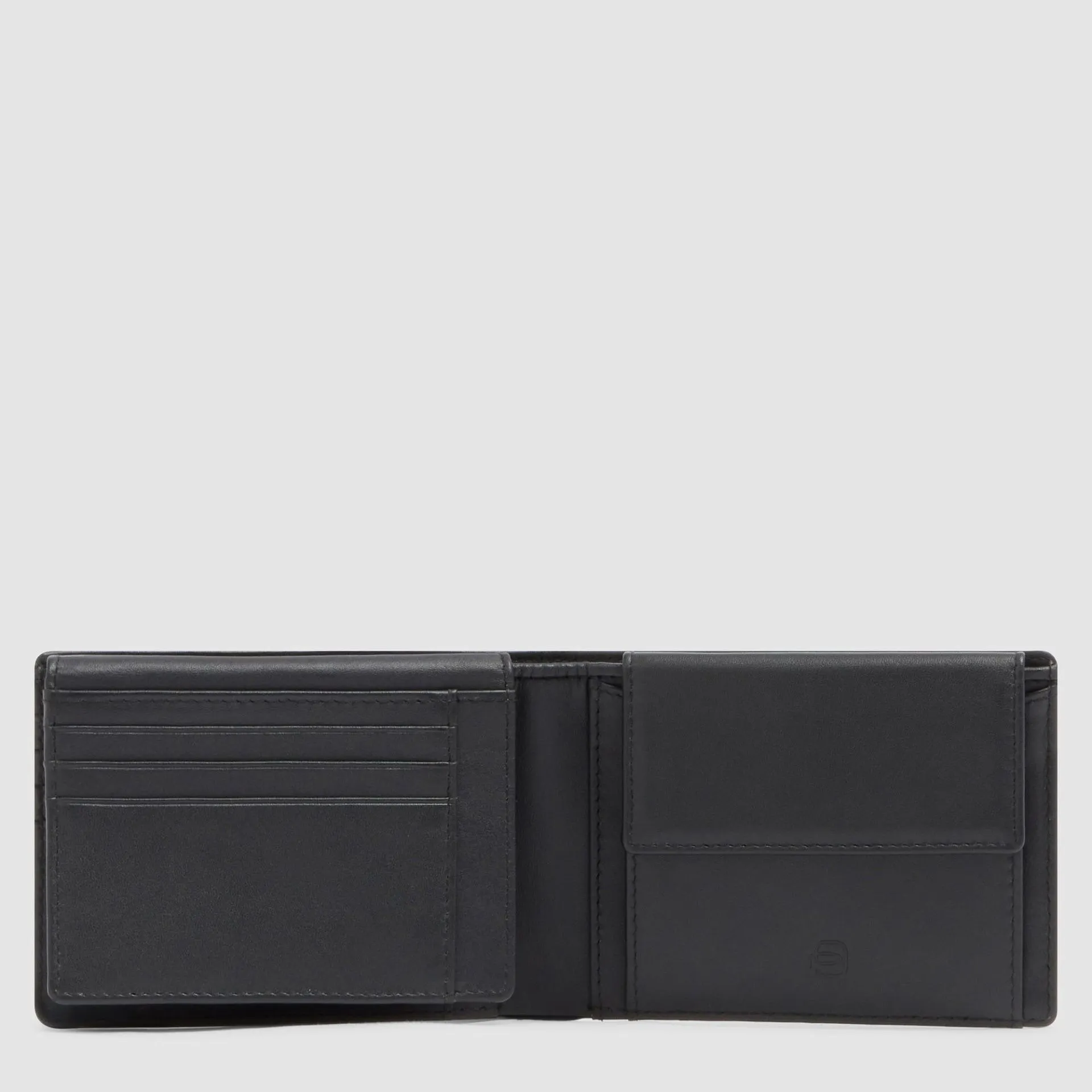 Мужское портмоне с RFID-защитой и 7 слотами для карт Piquadro PU1392W145R/N, чёрныйphoto2