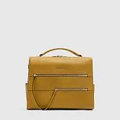 Кожаная женская сумка для ноутбука 14" Piquadro CA6774W140/G, жёлтый