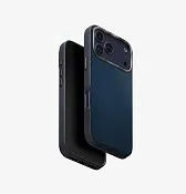 Чехол UNIQ Lyden DS для iPhone 17 Pro, синий (Steel Blue)