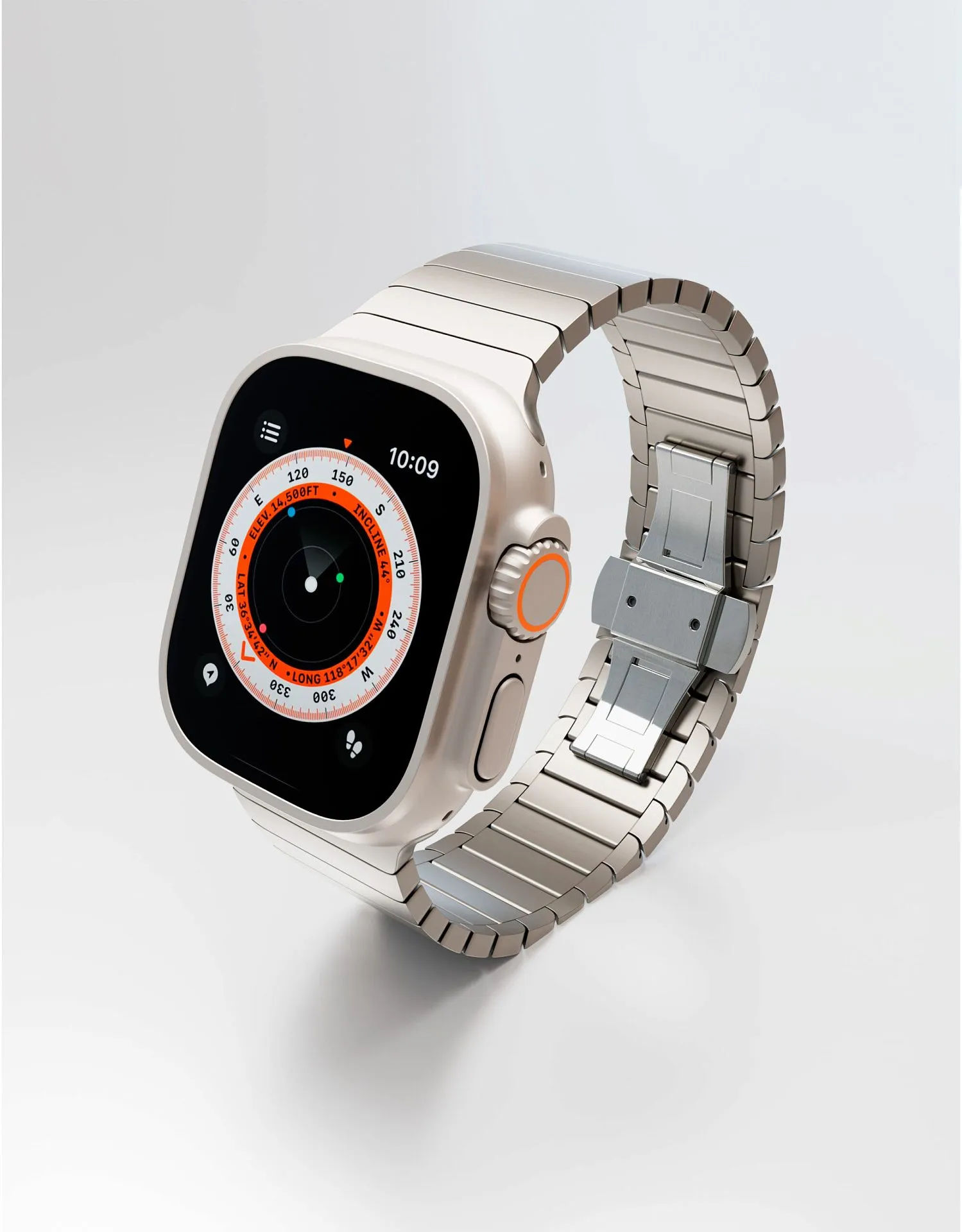 Ремешок VLP Titanium Band для Apple Watch 42/44/45/46/49, серыйphoto1