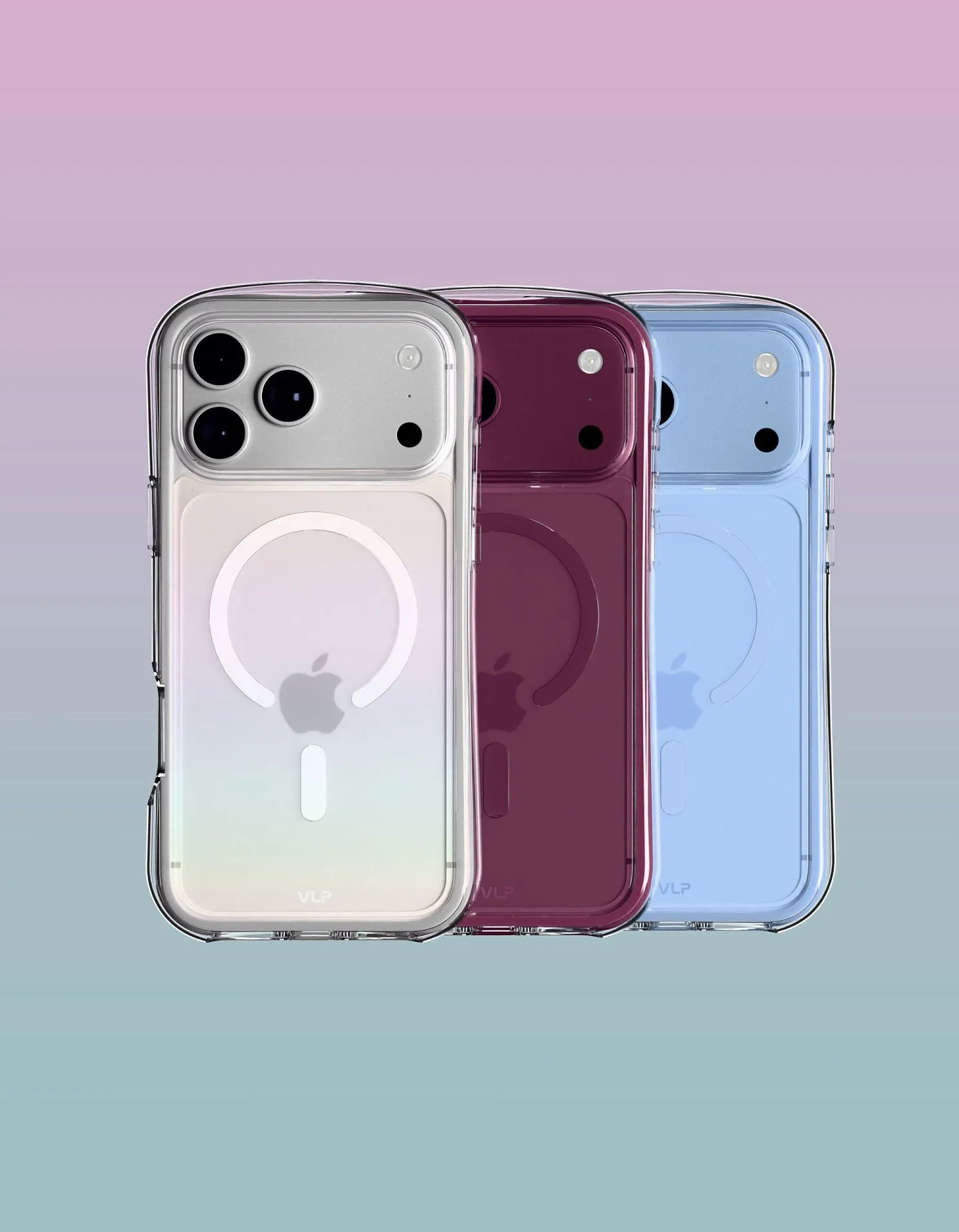 Чехол защитный VLP Bubble Case с MagSafe для iPhone 18 Pro, перламутрphoto7