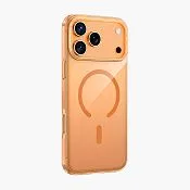 Чехол защитный KEEPHONE X-CRYSTAL MagSafe для iPhone 17 Pro Max / iPhone 18 Pro Max, оранжевый