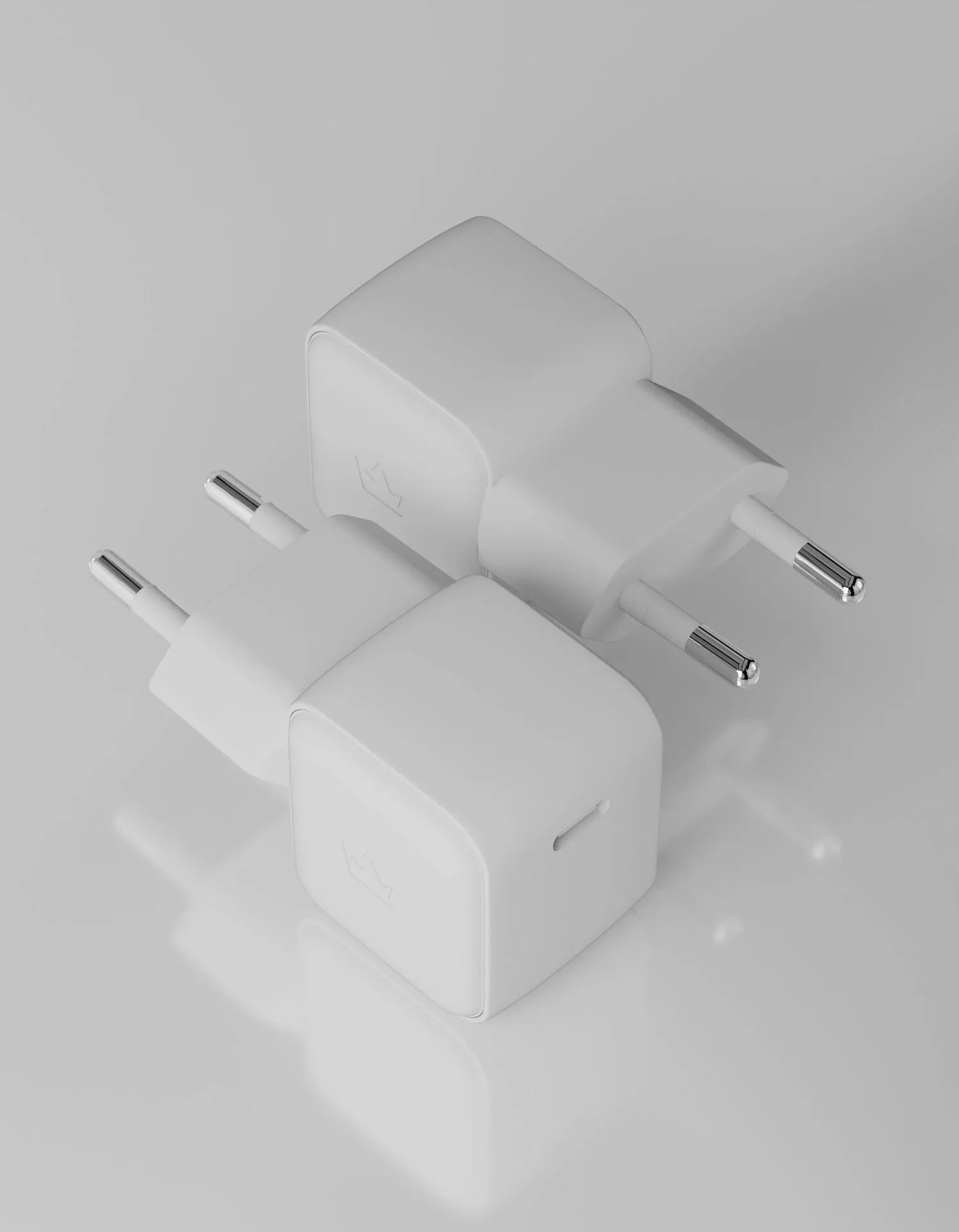Сетевое зарядное устройство VLP G-Charge 30Вт USB-C, PD, QC, белыйphoto3