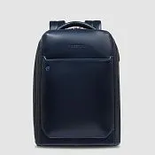 Кожаный рюкзак для ноутбука 15,6" с RFID-защитой Piquadro CA6817B2/BLU2, синий