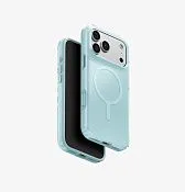 Чехол UNIQ Clario для iPhone 18 Pro Max, зеленый (glacier mint)