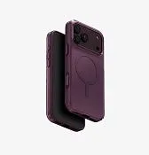 Чехол UNIQ Clario для iPhone 18 Pro Max, фиолетовый (fig purple)