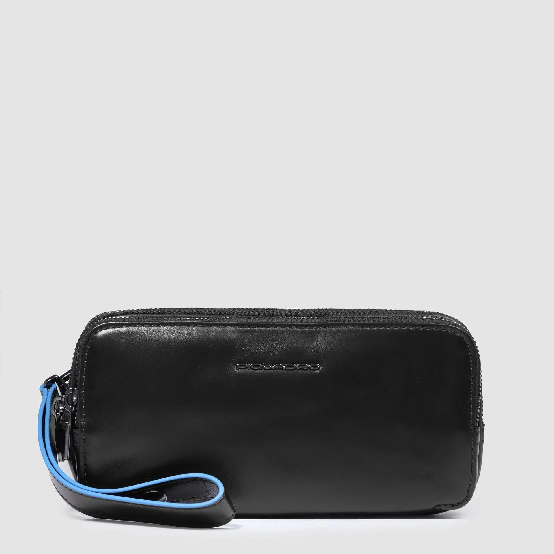 Мужской кожаный клатч Blue Square с RFID-защитой Piquadro AC2141B2R/N, чёрныйphoto0