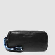 Мужской кожаный клатч Blue Square с RFID-защитой Piquadro AC2141B2R/N, чёрный