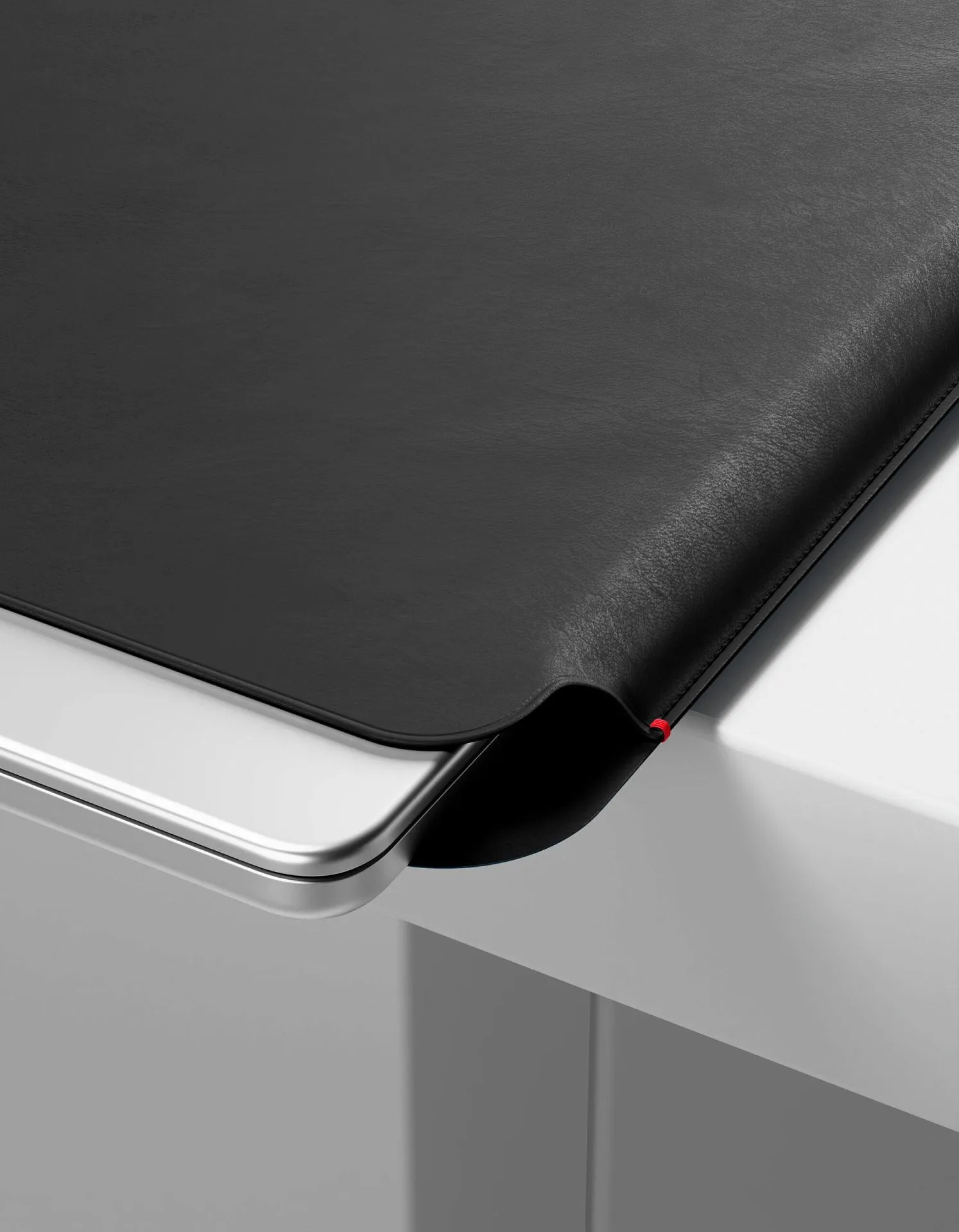 Чехол защитный VLP Velar Sleeve для MacBook Air (13.6") из экокожи, черныйphoto1
