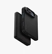 Чехол UNIQ Keva Edge для iPhone Duo, черный (black)