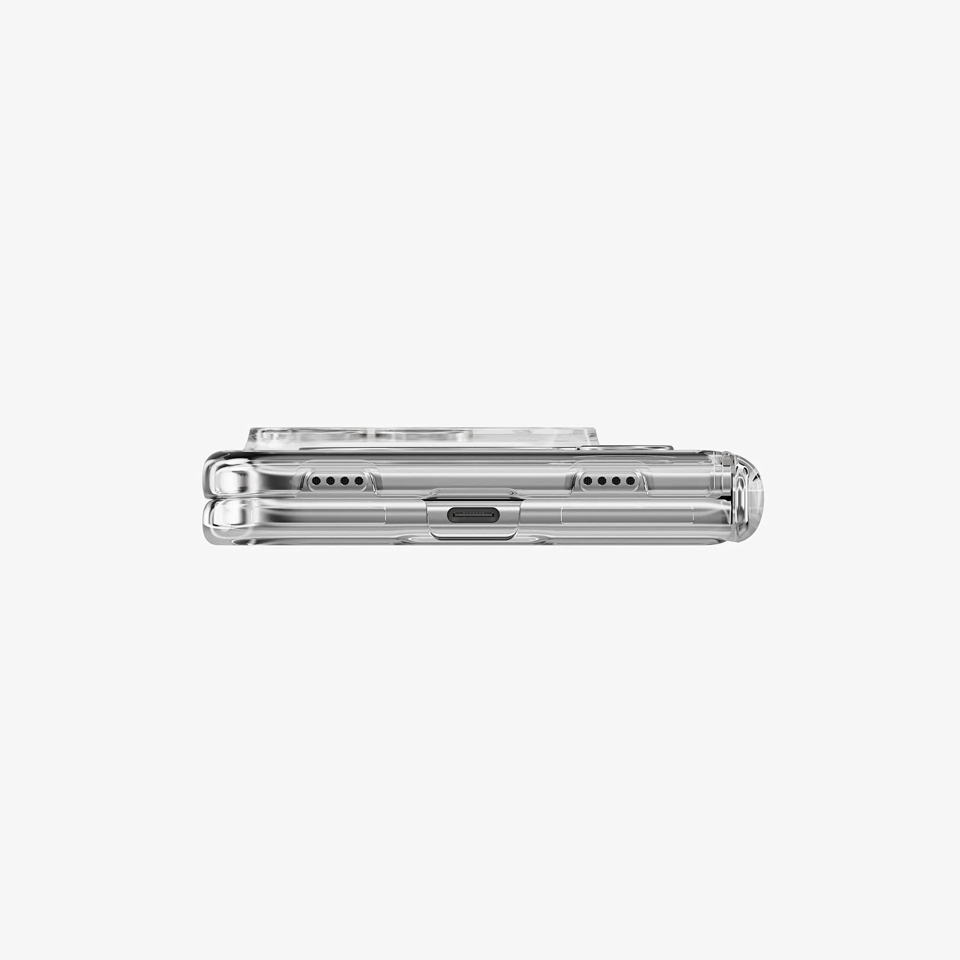Чехол UNIQ Velix Q-Fold 360 Kickstand для iPhone Duo, прозрачный (clear)photo5
