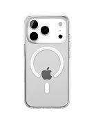 Чехол защитный VLP Diamond Case с MagSafe для iPhone 17 Pro, прозрачный