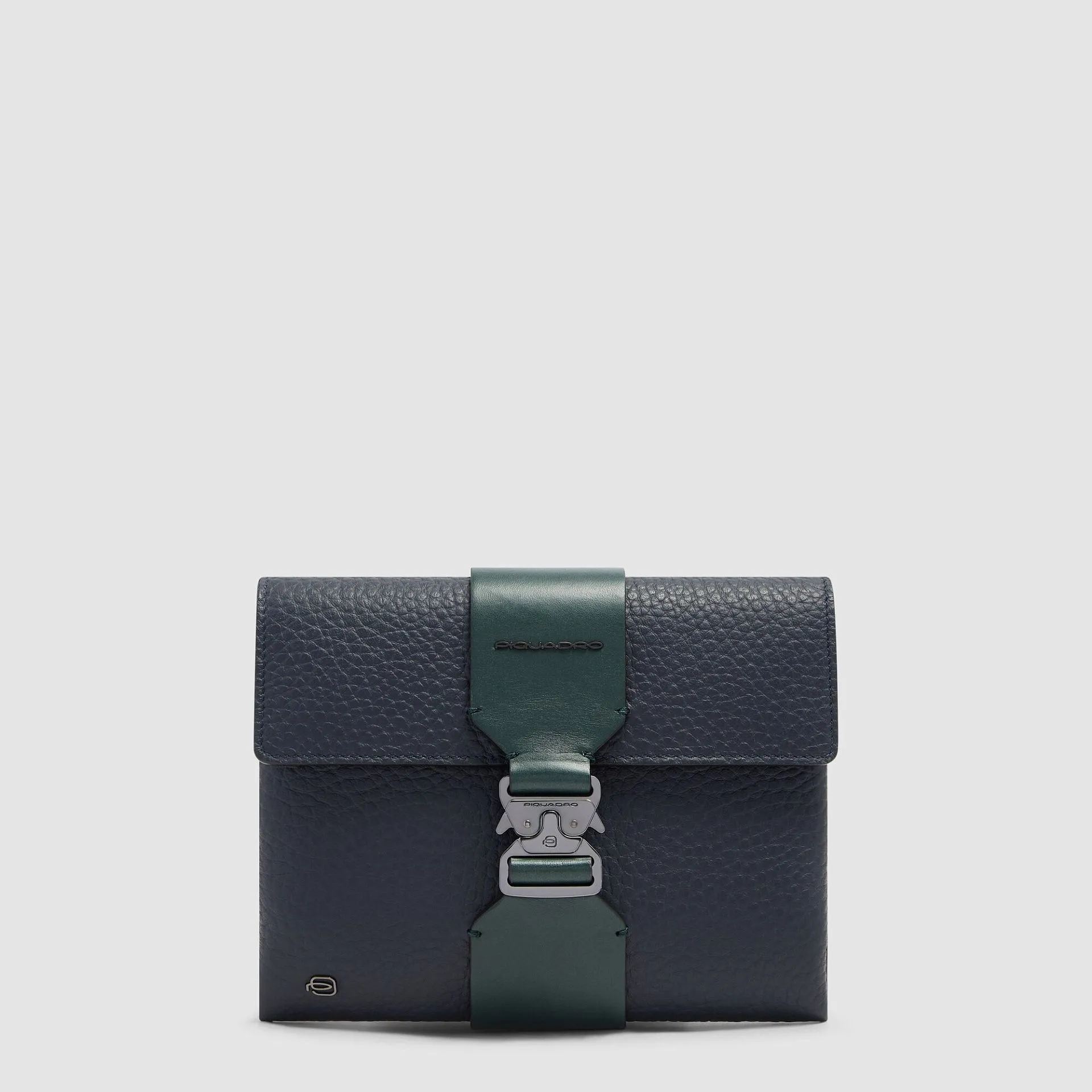 Мужской кожаный клатч со съёмным ремешком на запястье Piquadro CA7261W151/BLUVE, синийphoto0