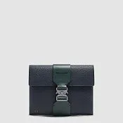 Мужской кожаный клатч со съёмным ремешком на запястье Piquadro CA7261W151/BLUVE, синий
