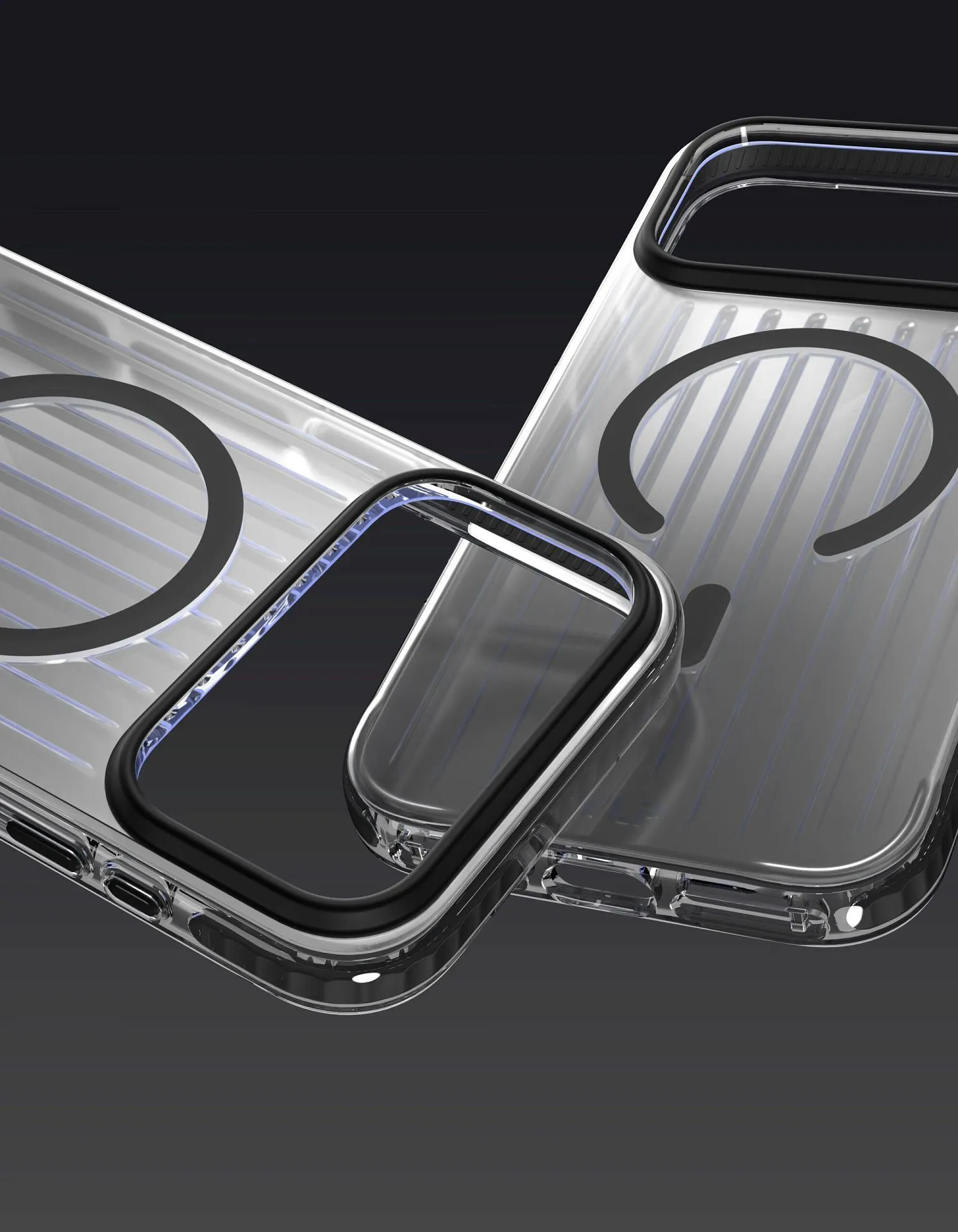 Чехол защитный VLP Pulse Case с MagSafe для iPhone 18 Pro Max, черныйphoto4